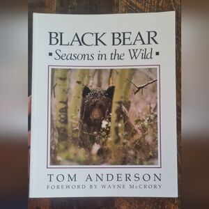 Black Bear Seasons in the Wild by Anderson Vintage Collectible 1992